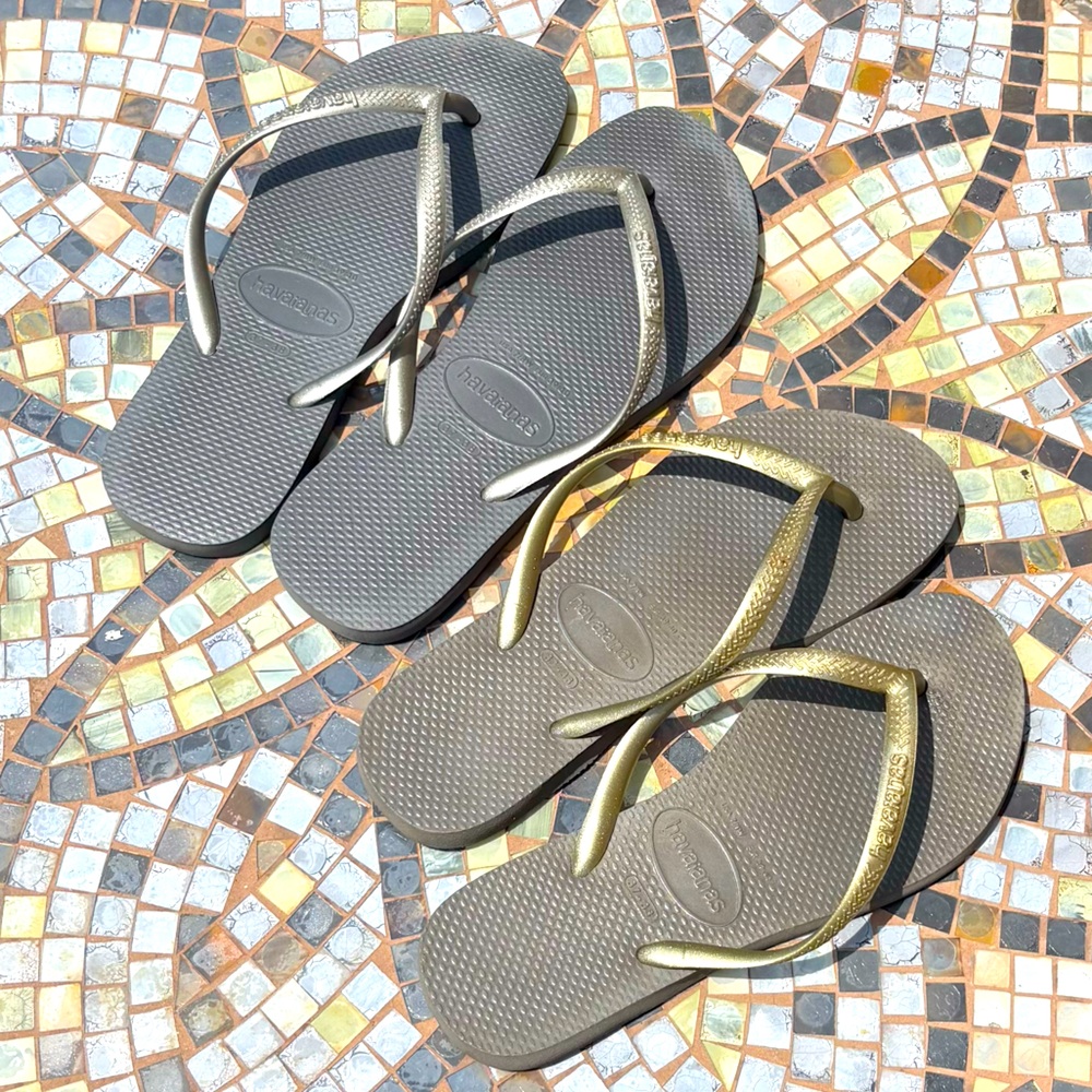 Havaianas Slim flip flops-2 pairs for the price of one!